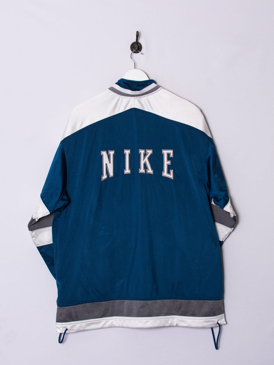 Nike Blue & White Track Jacket