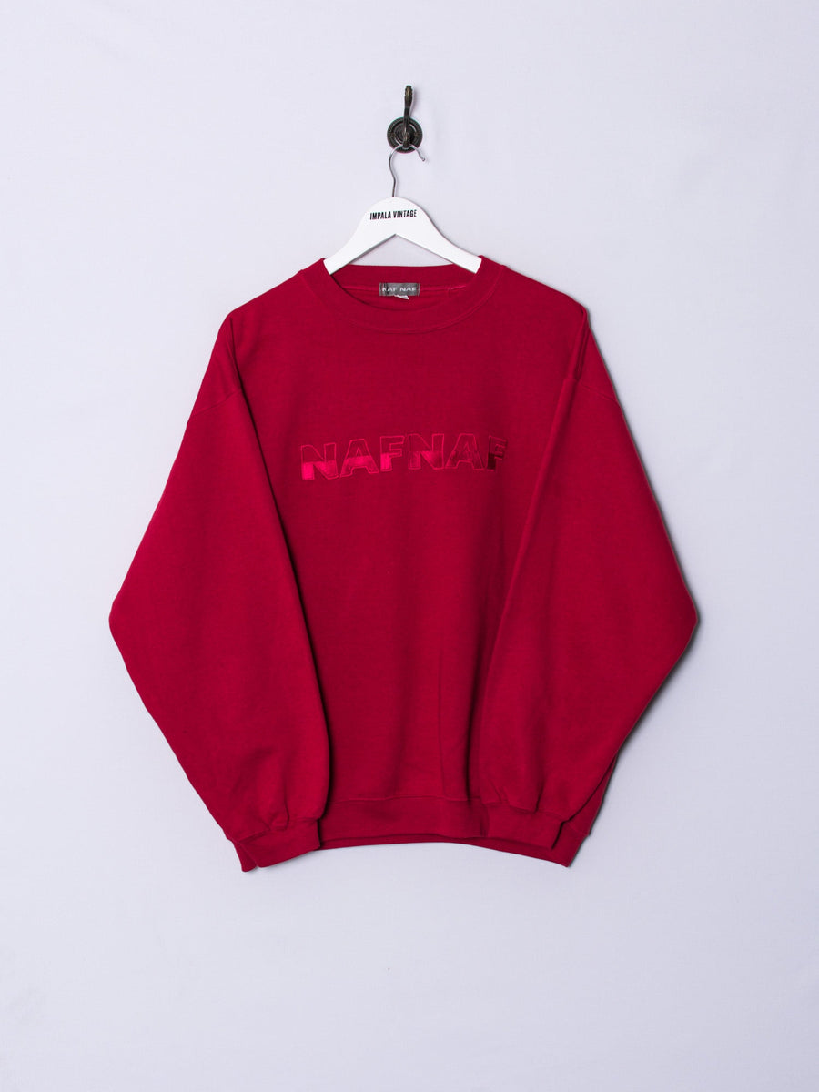 NAF NAF Red Sweatshirt