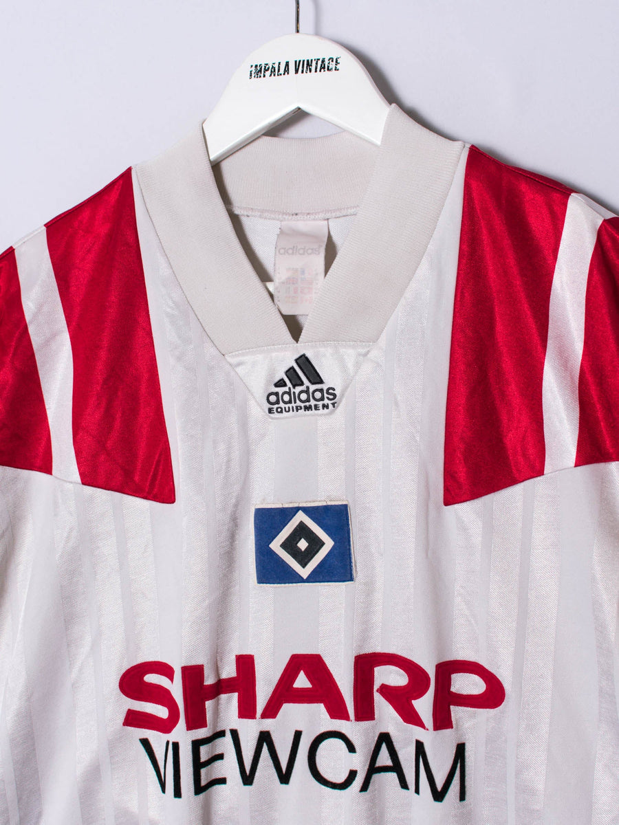 Hamburgo S.V. Adidas Equipment Official Football 1992/1994 Jersey