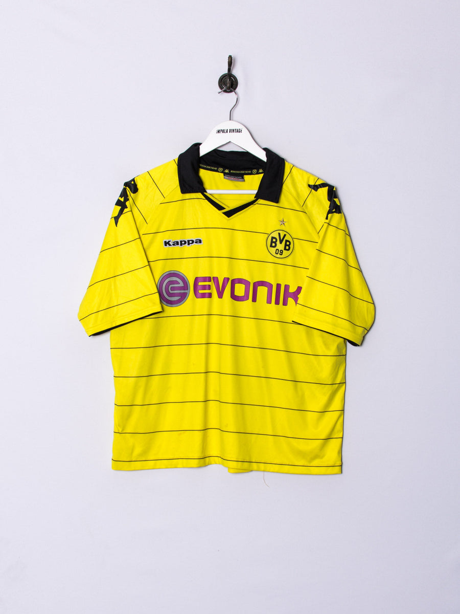 BVB Borussia Dortmund Kappa Retro Official Football 2010/2011 Jersey