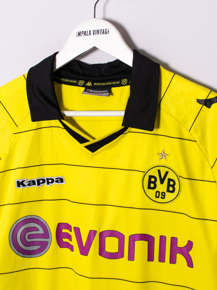 BVB Borussia Dortmund Kappa Retro Official Football 2010/2011 Jersey