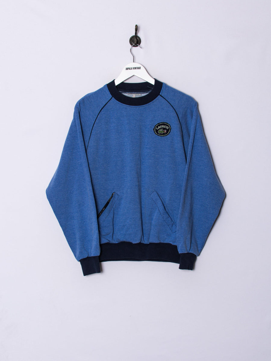 Lacoste Blue Retro Sweatshirt