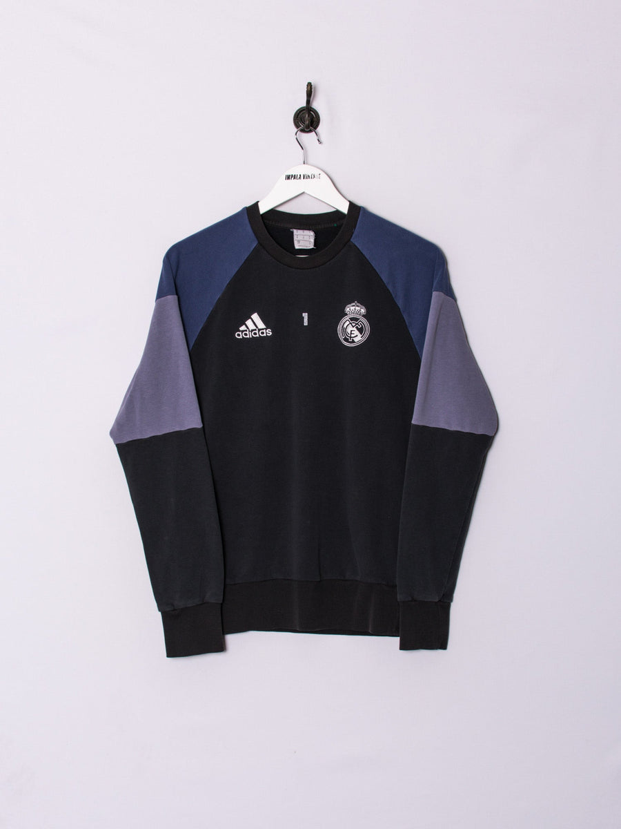 Real Madrid CF Adidas Official Football Training Sweatshirt