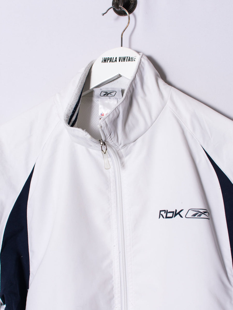 Reebok White Track Jacket