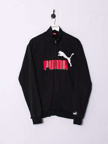 Puma Black Zipper Sweatshirt