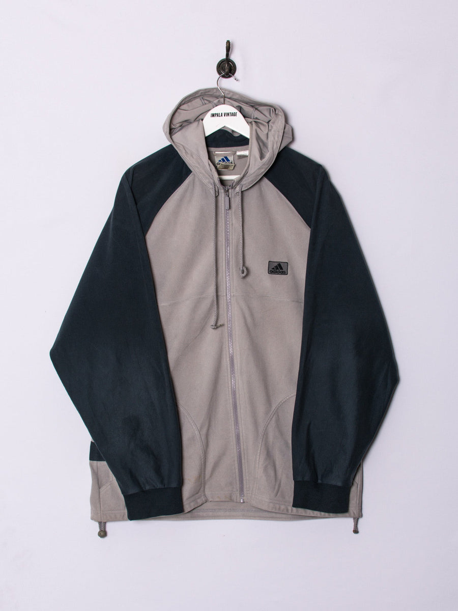 Adidas Hooded Velvet Jacket