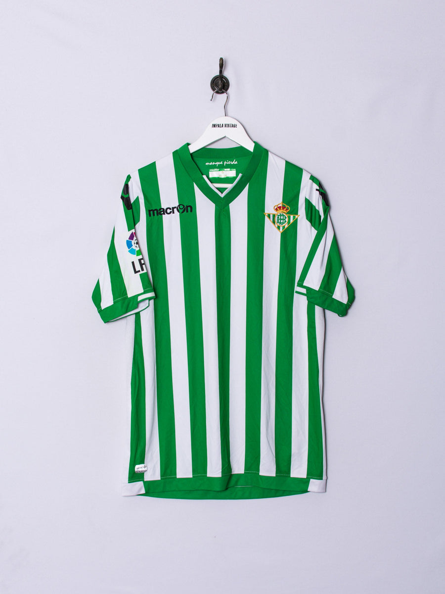 MACRON BRANDED REAL BETIS BALOMPIE OFFICIAL FOOTBALL SHIRT SIZE 3XS