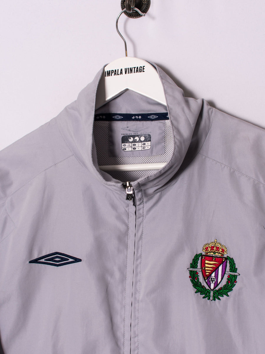 Real Valladolid Umbro Official Football Track Jacket