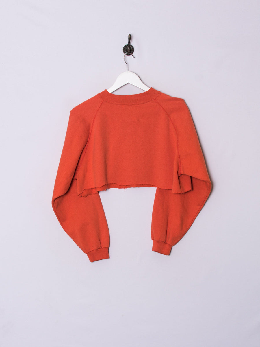 Levi's Orange Croptop Sweatshirt