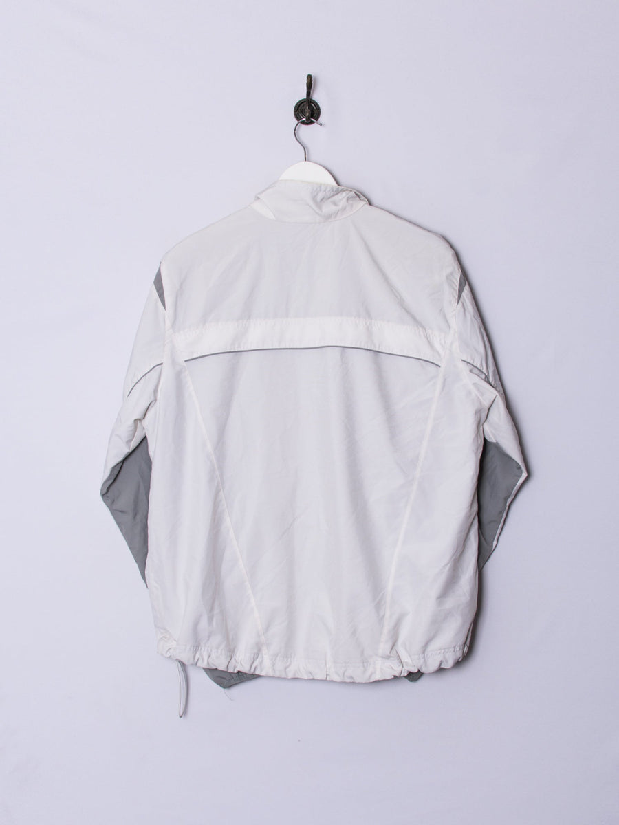 Nike White & Gray Track Jacket