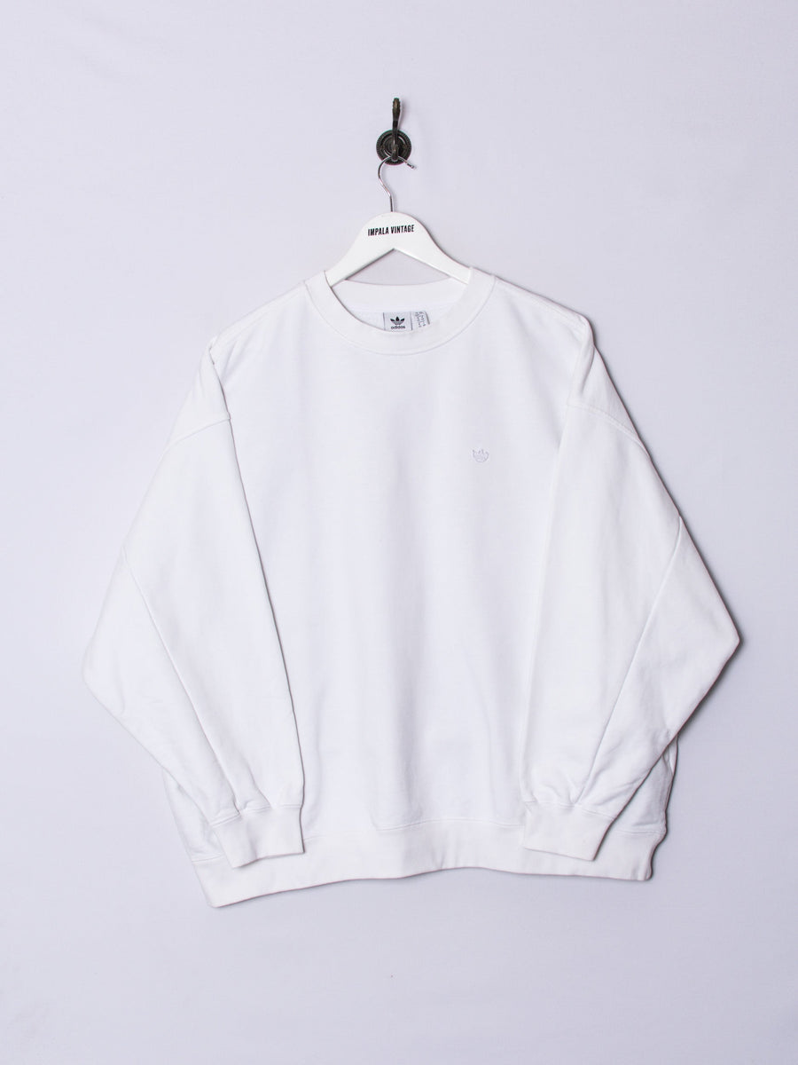 Adidas Originals White Sweatshirt