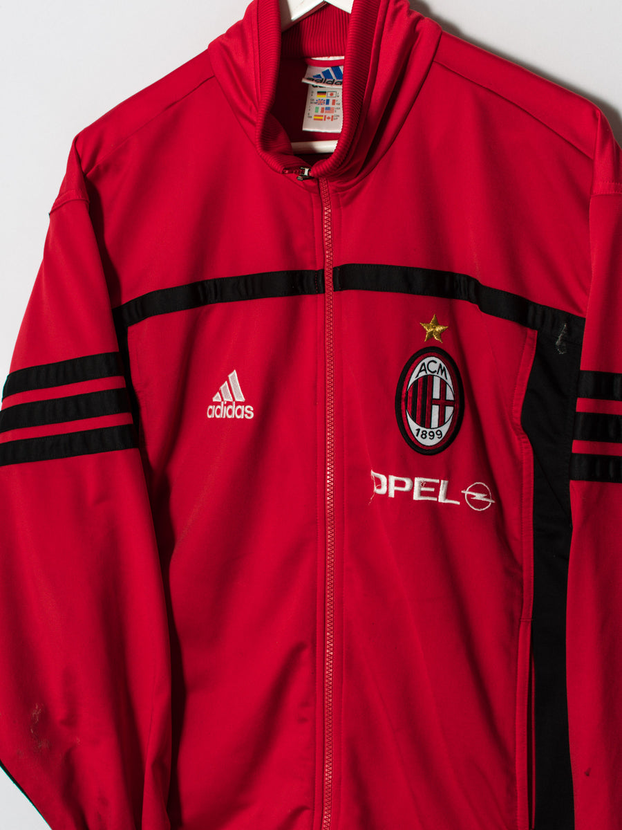 AC Milan Adidas Official Football Tracksuit