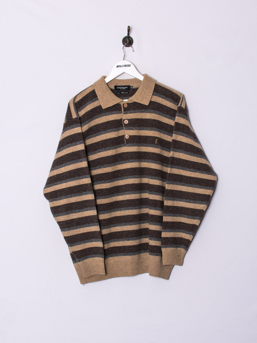 Yves Saint Laurent Stripes Sweater