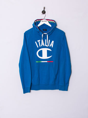 Italy Champion Blue Hoodie