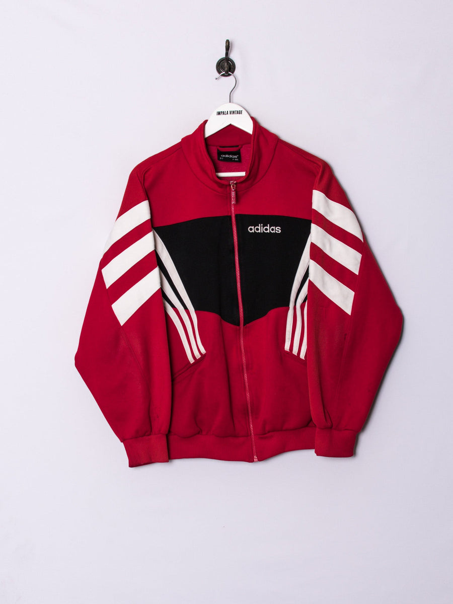Adidas Red Track Jacket | – Impala Vintage