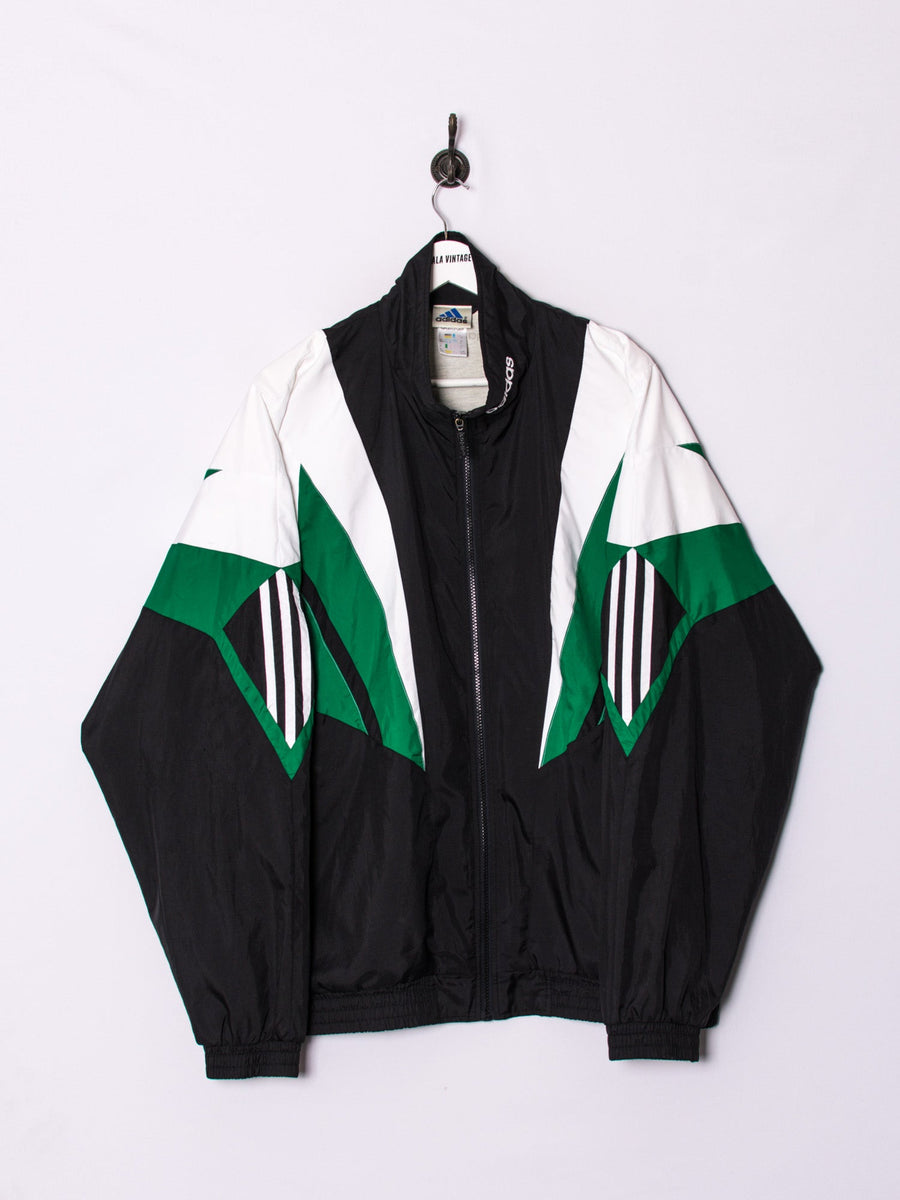 Adidas Green & Black Track Jacket