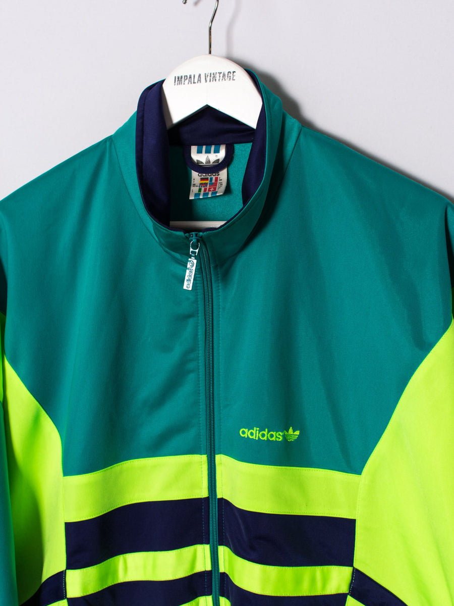 Adidas Originals Green & Blue Track Jacket