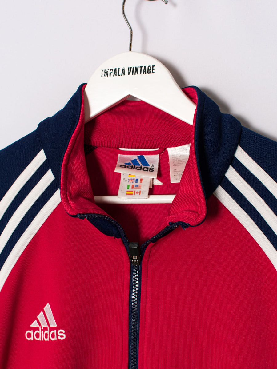 Adidas Red & Blue Track Jacket
