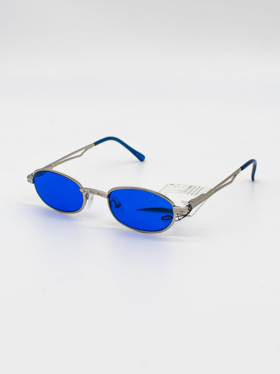 Blue ILAN-101 Vintage Sunglasses