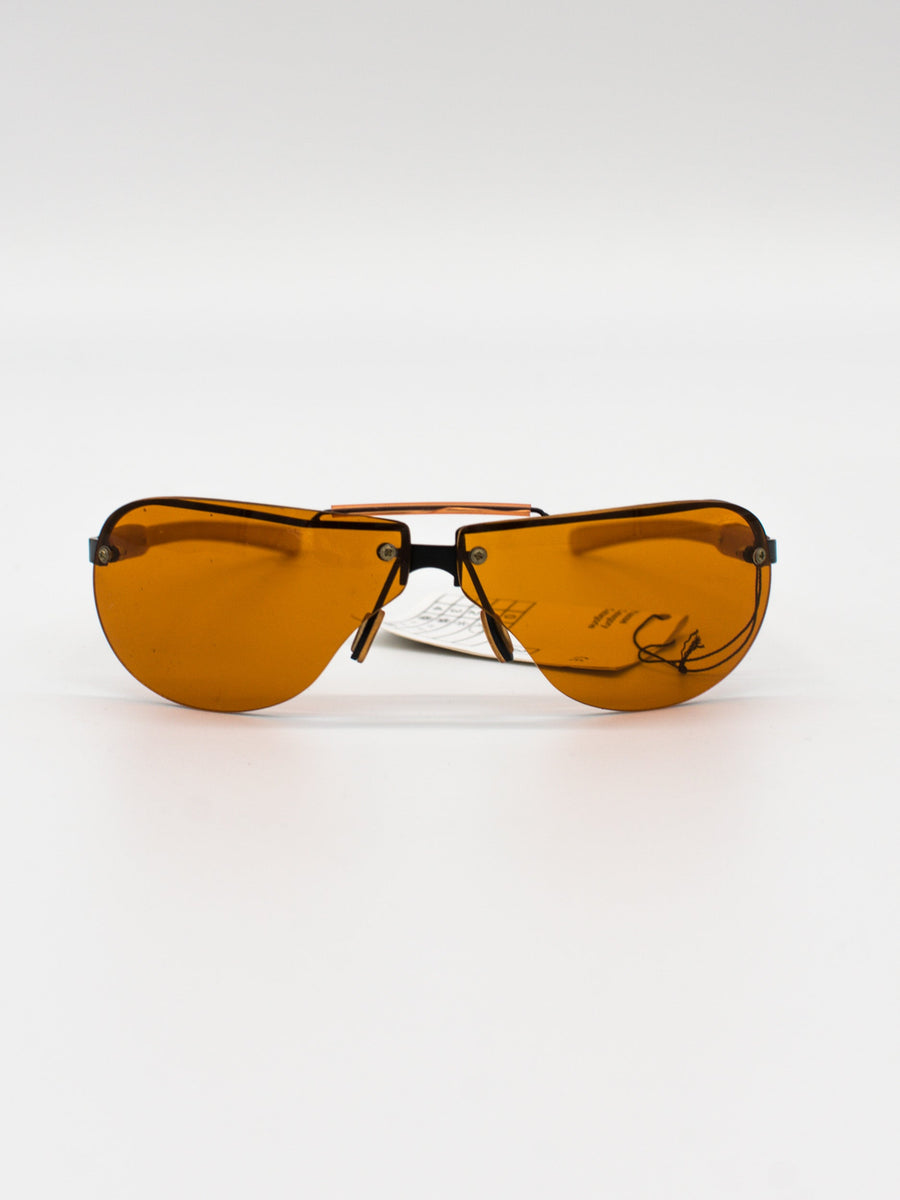 ILAN-72A Orange Vintage Sunglasses