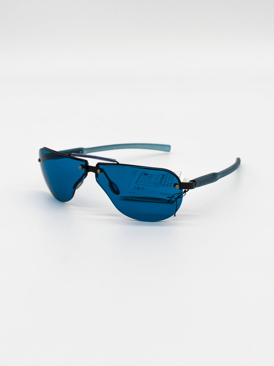 ILAN-72A Blue Vintage Sunglasses