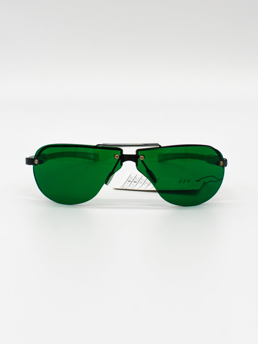 ILAN-72A Green Vintage Sunglasses
