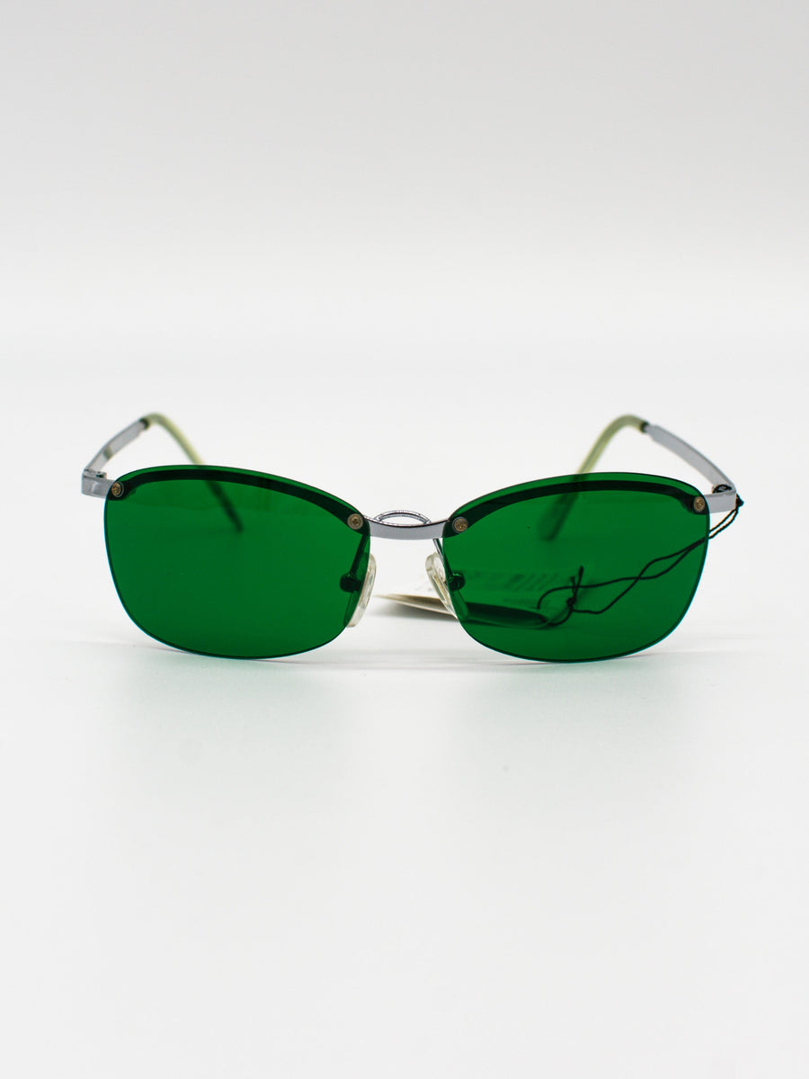 ILAN-41A Green Vintage Sunglasses