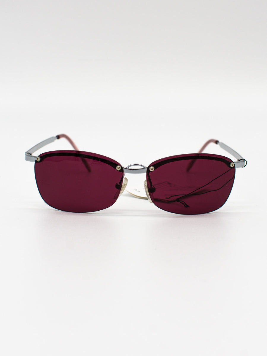 ILAN-41A Fuchsia Vintage Sunglasses