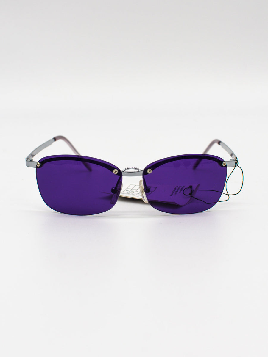 ILAN-41A Purple Vintage Sunglasses