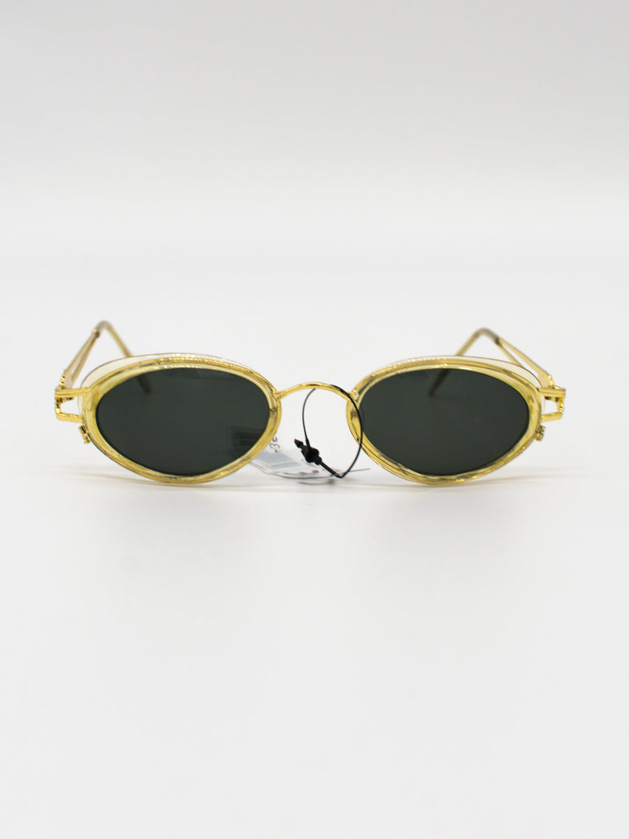 B-35 Gold Vintage Sunglasses