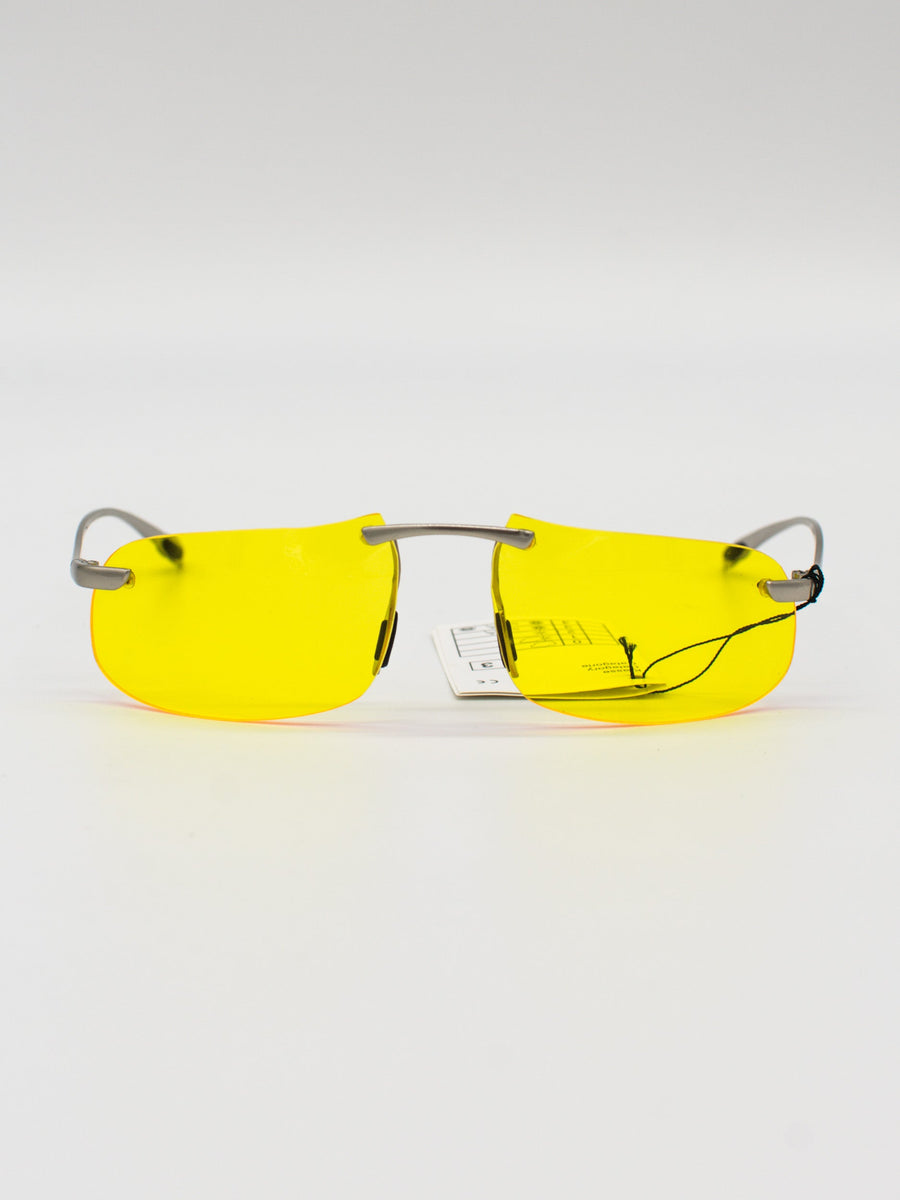 ILAN-42 Yellow Vintage Sunglasses