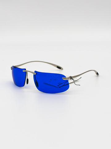 ILAN-42 Blue Vintage Sunglasses