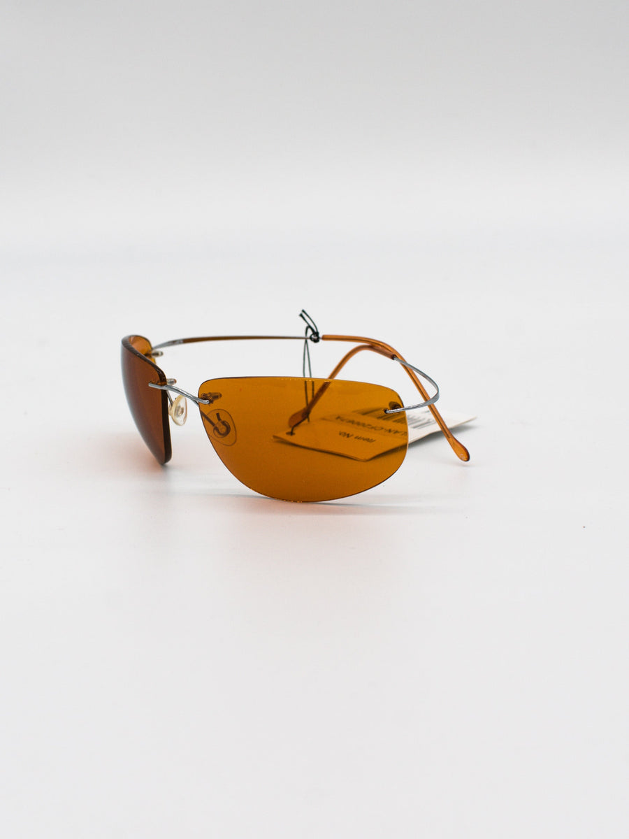 ILAN-CF20067 Orange Vintage Sunglasses