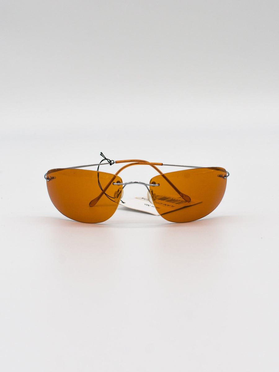 ILAN-CF20067 Orange Vintage Sunglasses