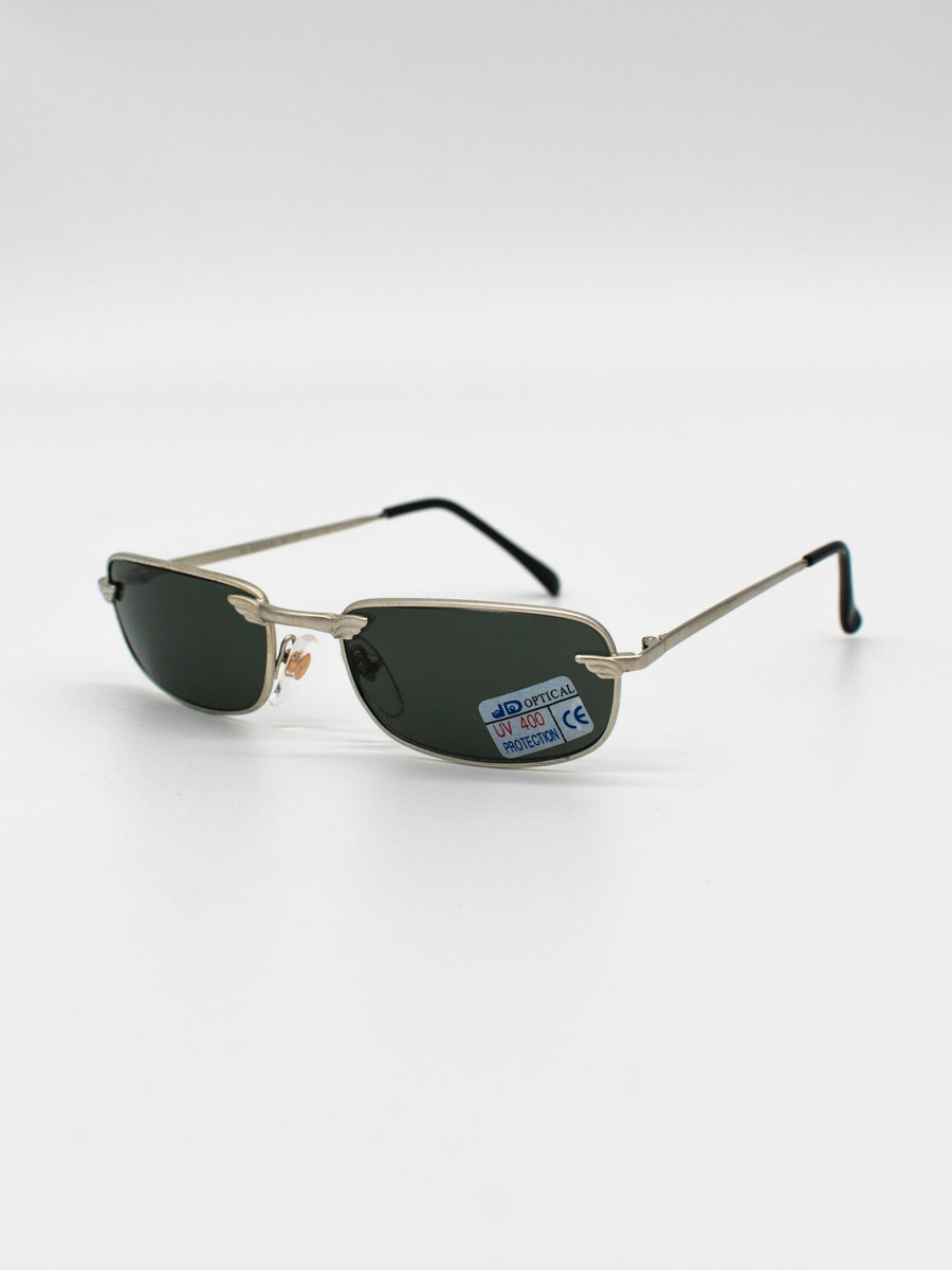 Wings Silver Vintage Sunglasses