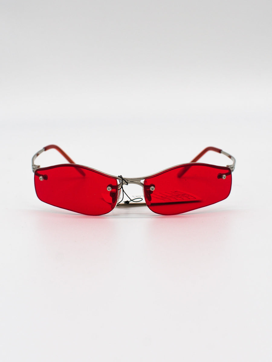 ILAN-37 Red Vintage Sunglasses