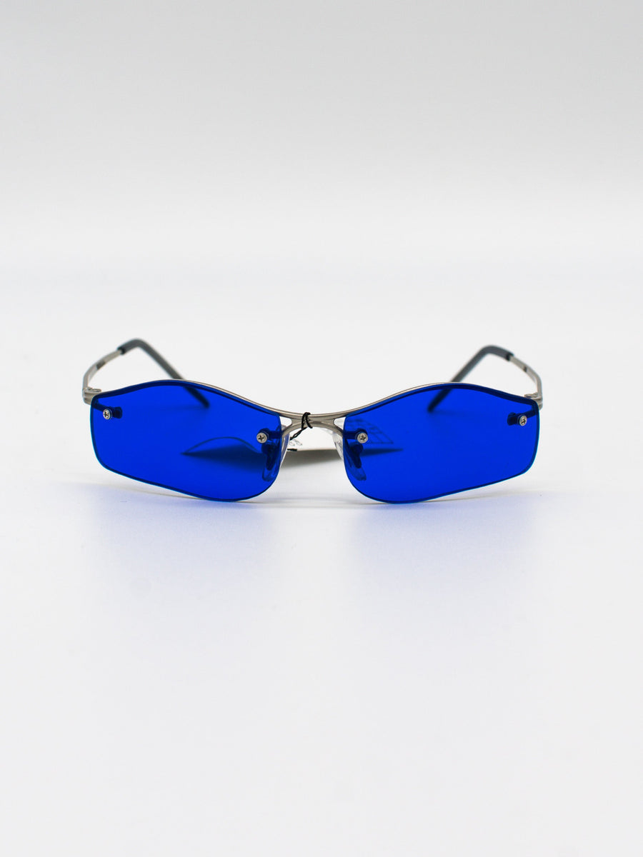 ILAN-37 Blue Vintage Sunglasses