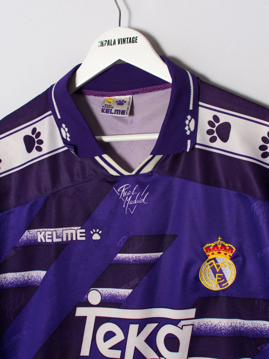 Real Madrid CF Kelme Official Football 1994/1995 Jersey